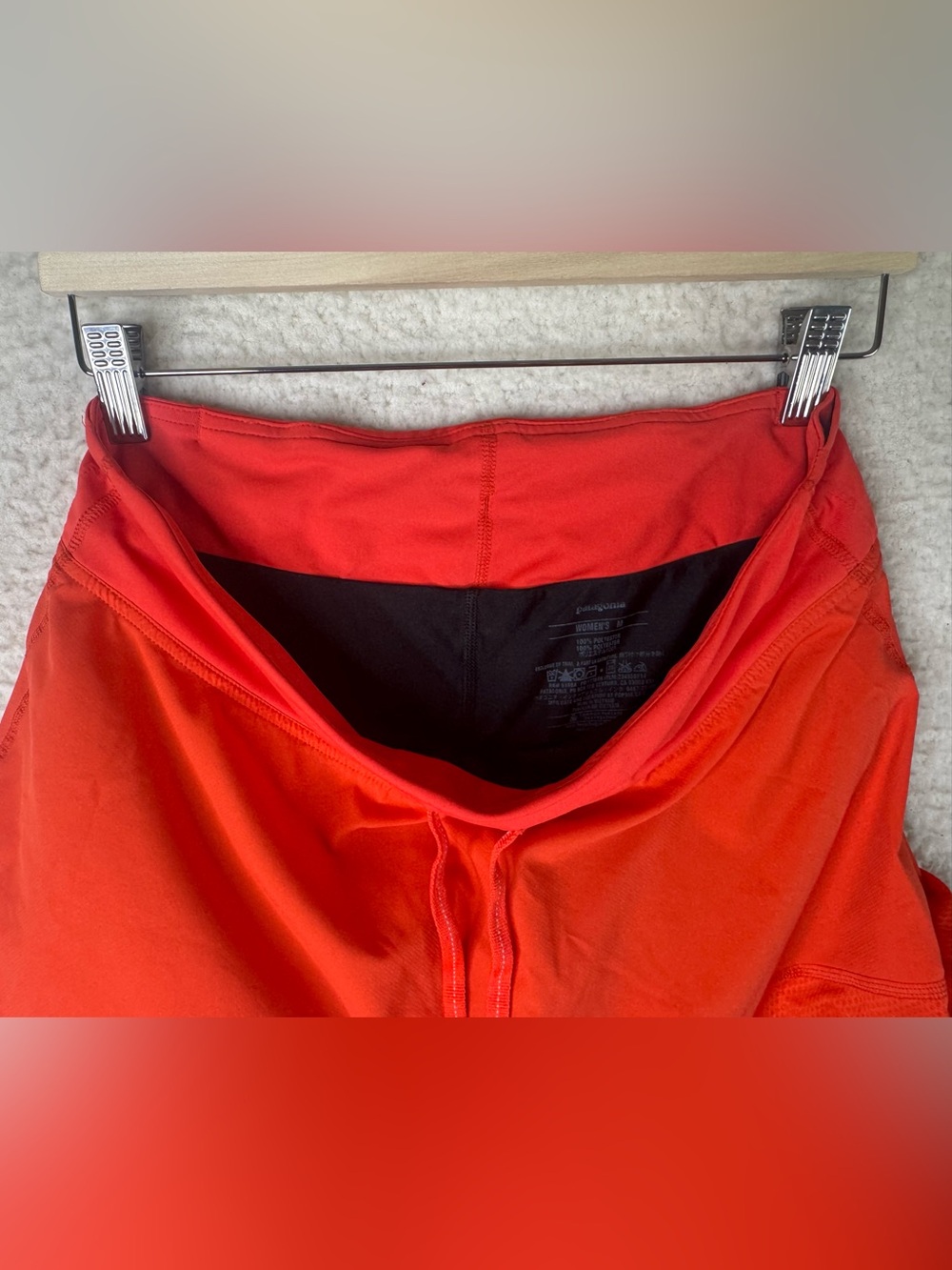 Patagonia Strider Skirt Skort Orange #23465 Women's Size Medium - Picture 5 of 9